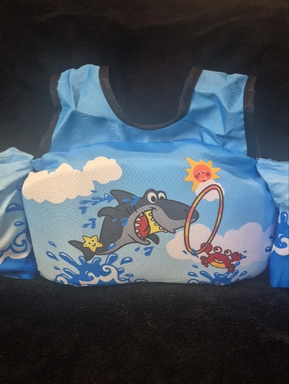 Kids Water Wings/Floaties for Pool Training-  Shark Design (Brand New)